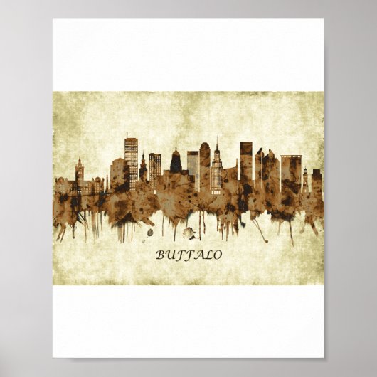 Poster Buffalo New York (Devant)