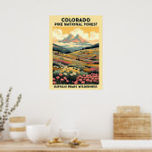 Poster Buffalo Peaks Wilderness V01 (Cuisine)