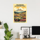 Poster Buffalo Peaks Wilderness V01 (Bureau à domicile)