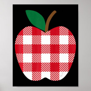 Poster Buffalo Pomme Bienvenue Retour à l'école Enfants f