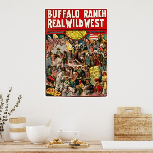Poster Buffalo Ranch - Imprimer (Cuisine)