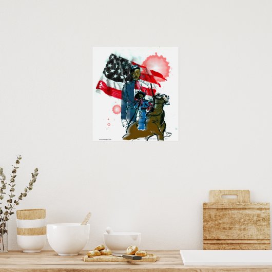 Poster Buffalo Soldier (Cuisine)