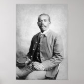 Poster Buffalo Soldier In Uniform - Circa 1884 (Devant)