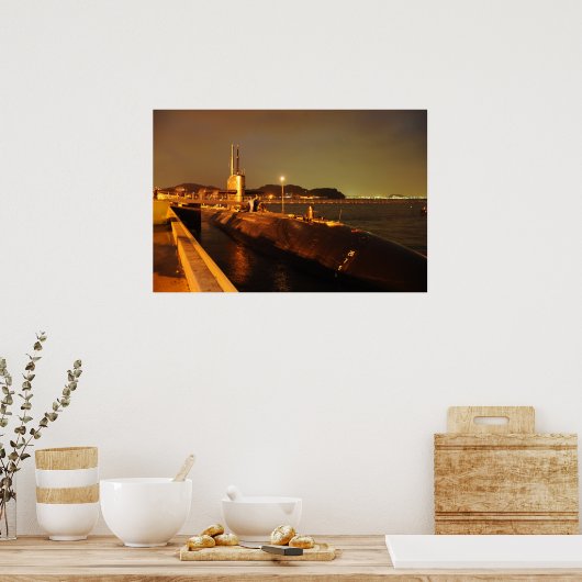 Poster Buffalo USS (SSN 715) (Cuisine)