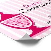 Poster Buffet de bonbons et table de dessert (Coin)