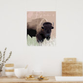 Poster Buffle / Bison (Cuisine)