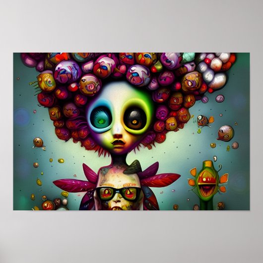 Poster Bug Egg Head Ricaso Nightmare Series (Devant)