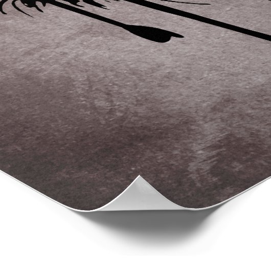 Poster Bug Fleur Malin Vintage (Coin)