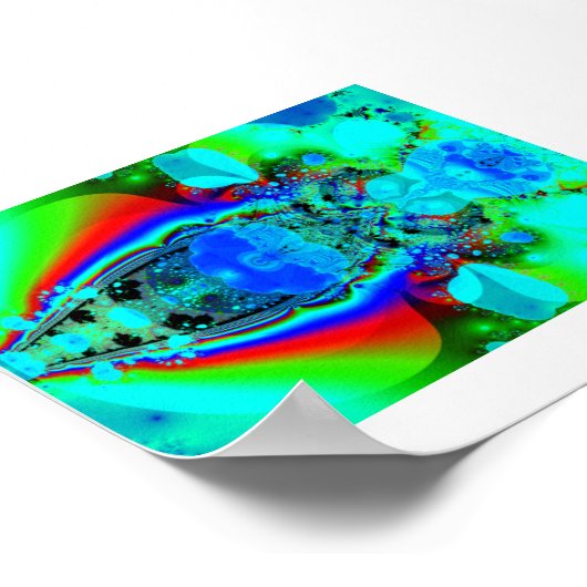 Poster bug psychédélique (Coin)