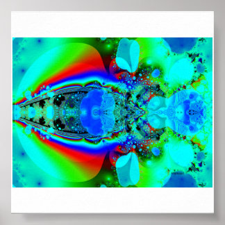 Poster bug psychédélique