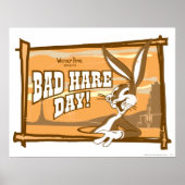 Poster BUGS BUNNY™ Bad Hare Day ! (Devant)