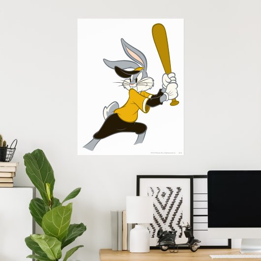 Poster BUGS BUNNY™ Batter's Up (Bureau à domicile)