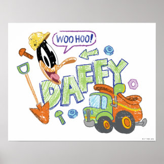 Poster BUGS BUNNY BUILDERS™| Croquis de DAFFY DUCK™