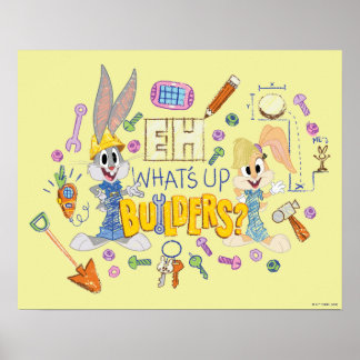 Poster BUGS BUNNY BUILDERS™| Eh, quoi de neuf les constru