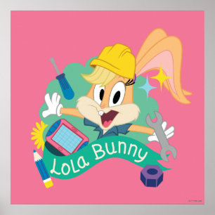 Poster BUGS BUNNY BUILDERS™  Graphisme de personnage Lola