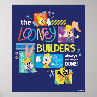 Poster BUGS BUNNY BUILDERS™| Le Collage des Looney Builde