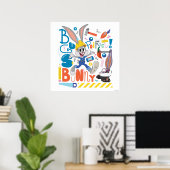 Poster BUGS BUNNY BUILDERS™| Outils de travail de BUGS BU (Bureau à domicile)
