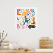 Poster BUGS BUNNY BUILDERS™| Outils de travail de Lola Bu (Cuisine)