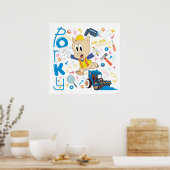 Poster BUGS BUNNY BUILDERS™| Outils de travail de Porky P (Cuisine)