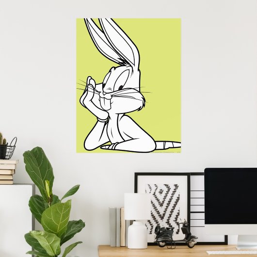 Poster BUGS BUNNY™ Close (Bureau à domicile)