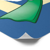 Poster BUGS BUNNY™ & DAFFY DUCK™ Prêt Pour La Saison De C (Coin)