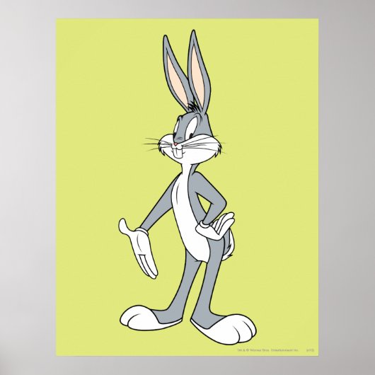 Poster BUGS BUNNY™ Debout 3 (Devant)