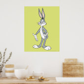 Poster BUGS BUNNY™ Debout 3 (Cuisine)