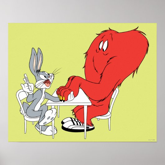 Poster BUGS BUNNY™ et Gossamer 2 (Devant)