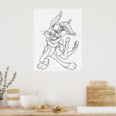 Poster BUGS BUNNY™ et Lola Bunny (Cuisine)