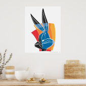Poster BUGS BUNNY™ Expressif 3 (Cuisine)