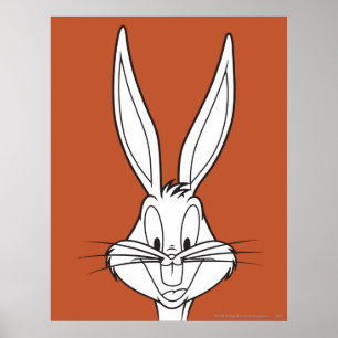 Poster BUGS BUNNY™ Face Smiling