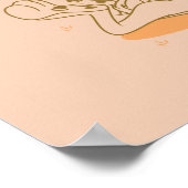 Poster BUGS BUNNY™ Revenir à la nature (Coin)