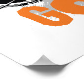 Poster BUGS BUNNY™ Soccer objectif (Coin)