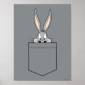 Poster BUGS BUNNY™ Sortir De Poche (Devant)