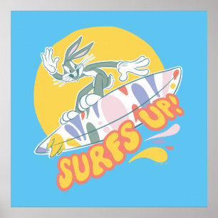Poster BUGS BUNNY™ - Surfs Up!