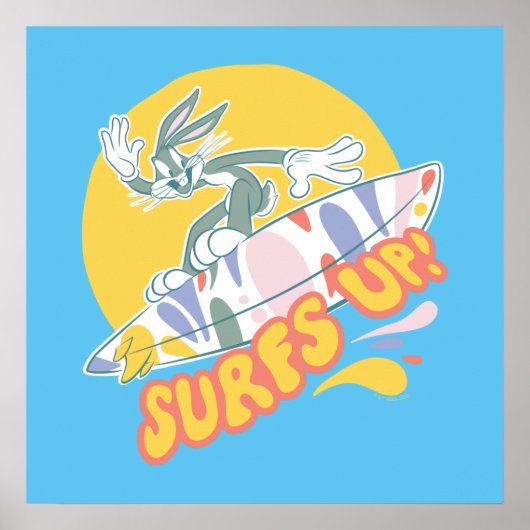 Poster BUGS BUNNY™ - Surfs Up! (Devant)