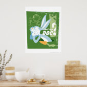 Poster BUGS BUNNY™ What's Up, Doc ? (Cuisine)