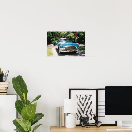 Poster Buick 1955 (Bureau à domicile)