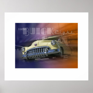 Poster Buick Eight 1950