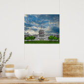 Poster Building aux États-Unis (Cuisine)