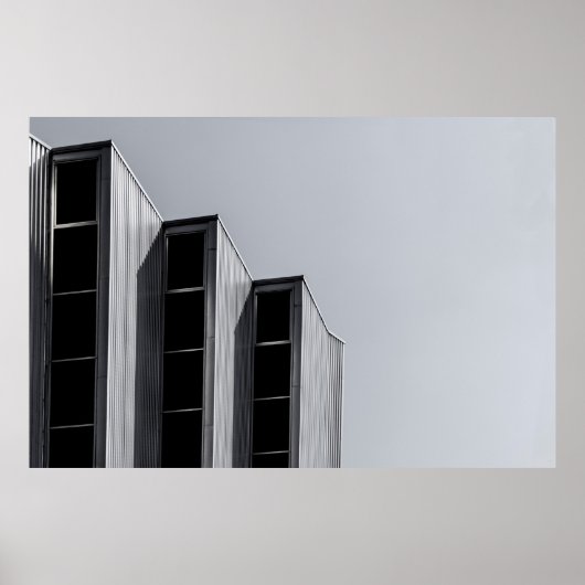 POSTER BUILDING DE GRAY CONCRETE (Devant)