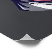 Poster Built Tough Pit Bull - Bully Dog Lover Graphic Art (Coin)