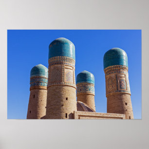 Poster Bukhara, Ouzbékistan - Chor Mineur Madrassah