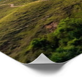 Poster Bukit Merese Lombok Coastal Sunset Landscape Art (Coin)