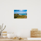 Poster Bukit Merese Lombok Coastal Sunset Landscape Art (Cuisine)