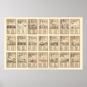 Poster BUKVAR' - Primer de Karion Istomin