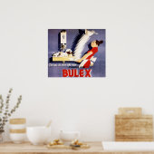 Poster BULEX Chauffage d'eau belge Annonce Vintage (Cuisine)