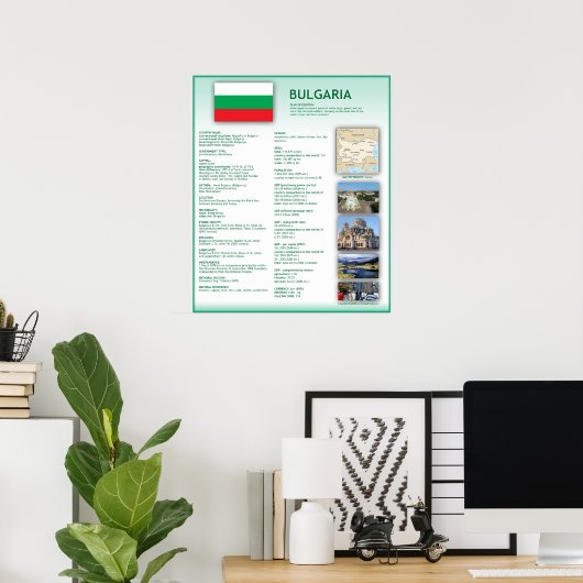 Poster Bulgarie (Bureau à domicile)