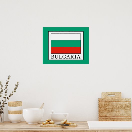 Poster Bulgarie (Cuisine)