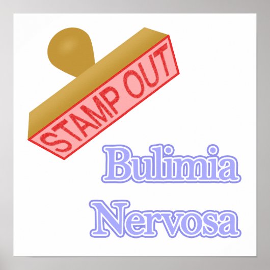 Poster Bulimia Nervosa (Devant)